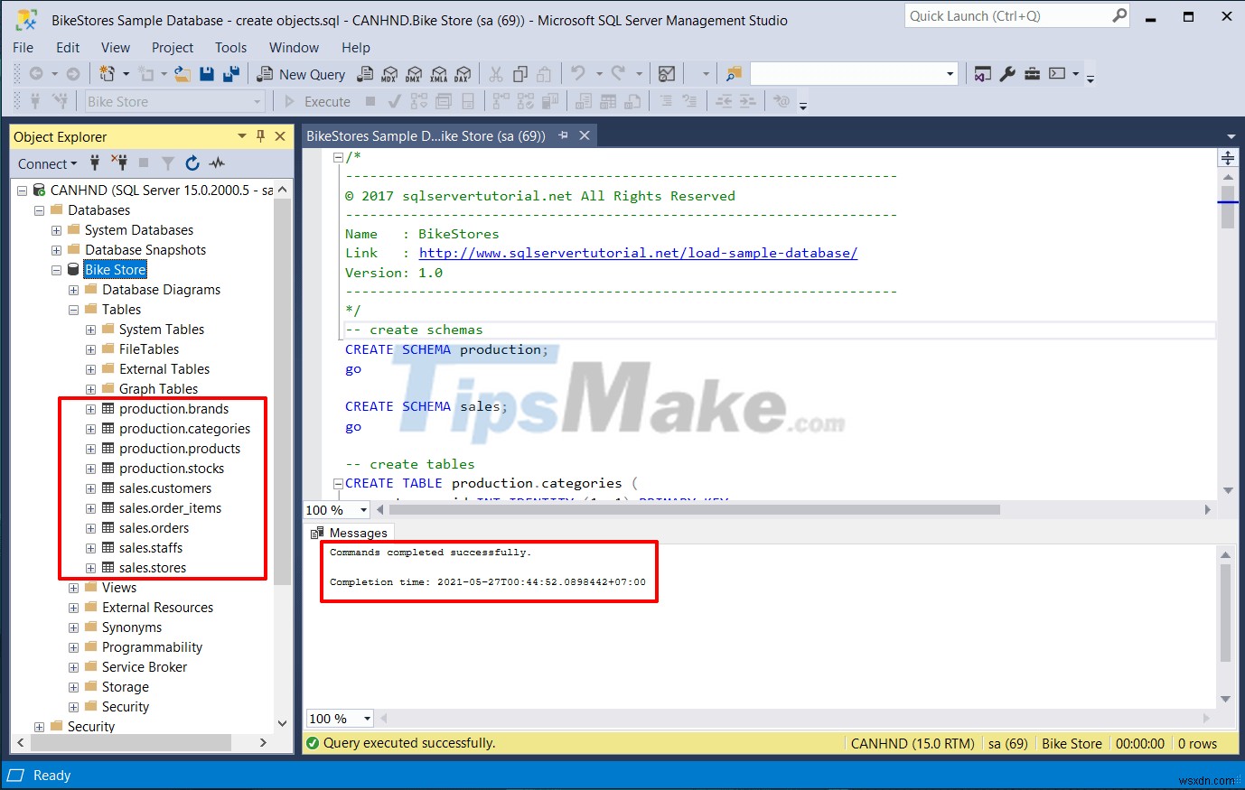 स्क्रिप्ट फ़ाइल से SQL सर्वर में डेटा आयात कैसे करें