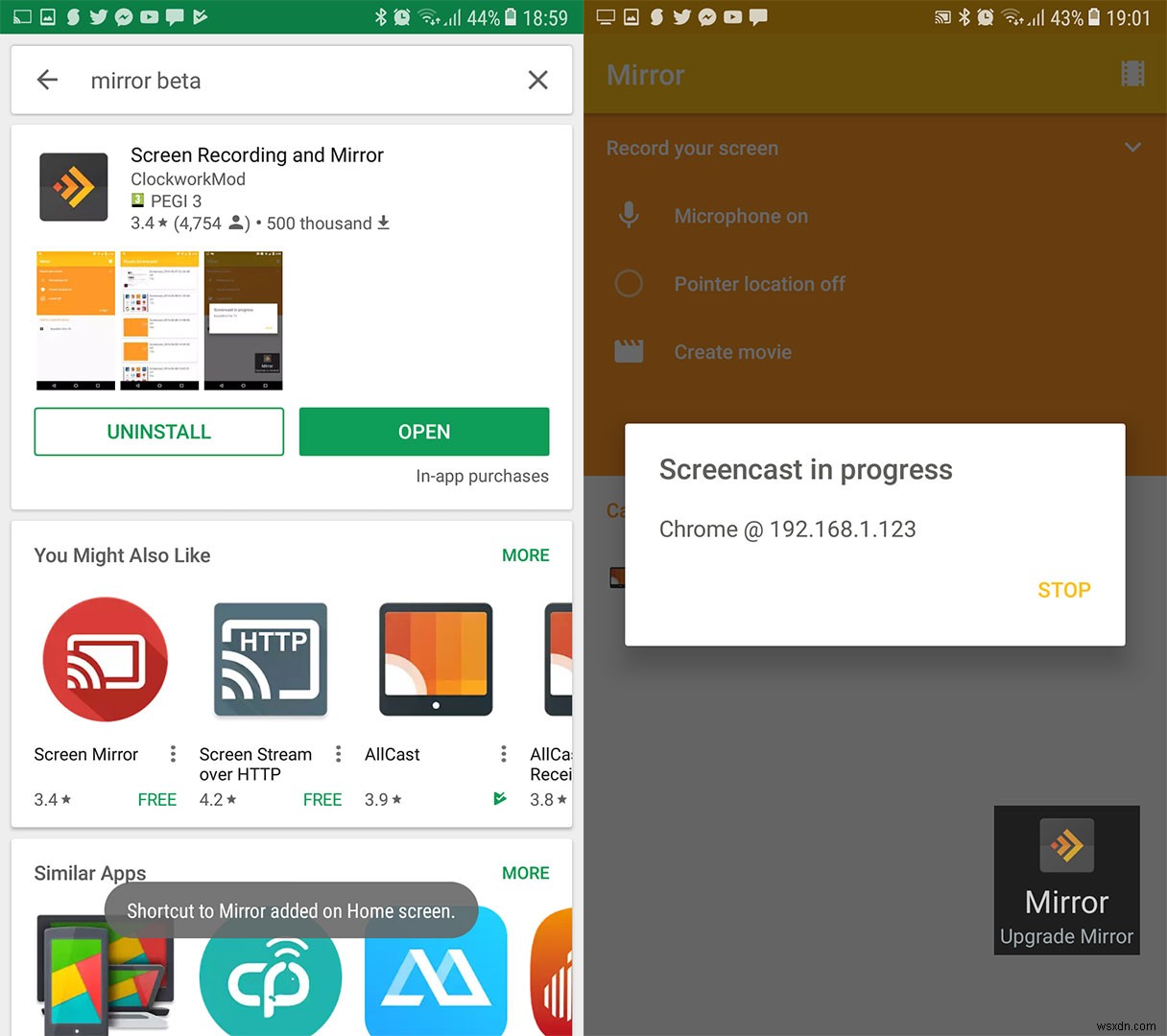 अपनी एंड्रॉइड स्क्रीन को अपने PC पर कैसे कास्ट करें