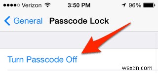 अपने iPhone या iPad पर Passcode Lock कैसे बंद करें
