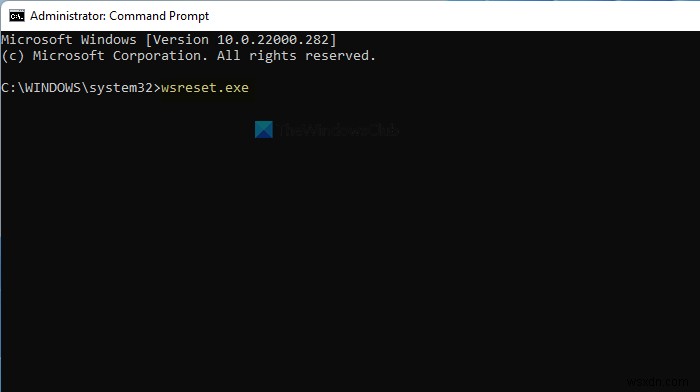 Windows Subsystem for Android डाउनलोड करते समय त्रुटि 0x800700B7 को ठीक करें