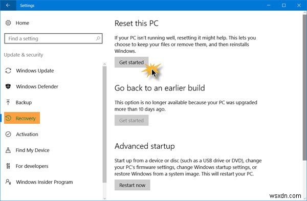 Windows 11/10 Preparing Security Options पर अटकने की समस्या ठीक करें