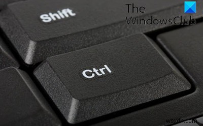 विंडोज 11/10 पर Ctrl कुंजी काम न करने पर कैसे ठीक करें