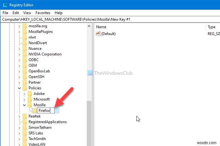 ग्रुप पॉलिसी और रजिस्ट्री संपादक का उपयोग करके Firefox बुकमार्क कैसे बनाएं