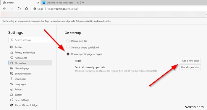 Chrome, Firefox, Edge, Opera ब्राउज़र में होमपेज कैसे बदलें