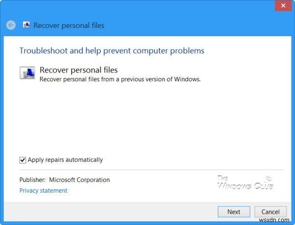 Windows 11/10 फीचर अपडेट के बाद डिलीट हुए यूजर डेटा फोल्डर कैसे रिकवर करें