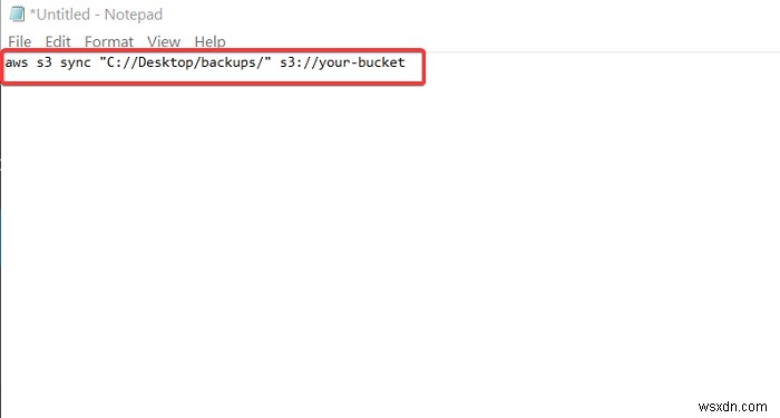 Windows Server पर Amazon S3 बैकअप को ऑटोमेट कैसे करें