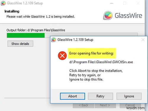 Windows 11/10 पर फाइल लिखने के लिए खोलने में एरर ठीक करें