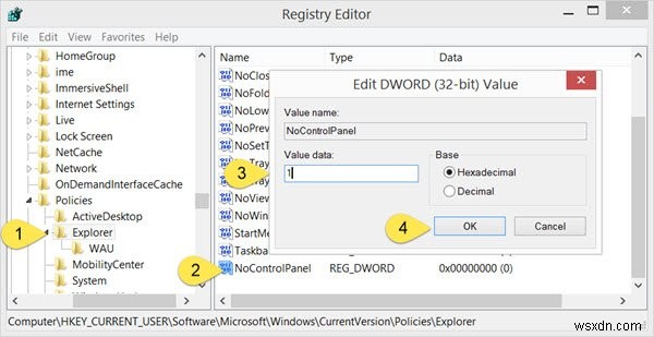 Windows 11/10 में Control Panel और Settings तक पहुंच प्रतिबंधित करें