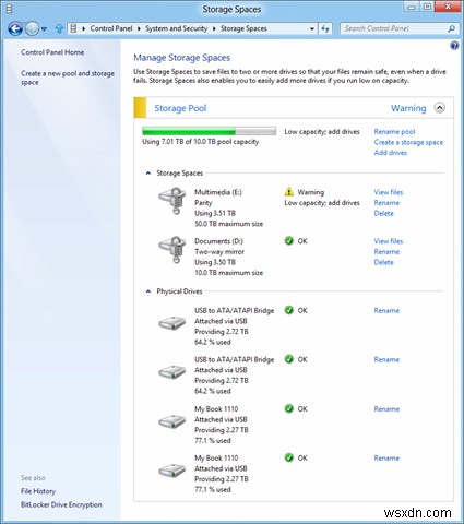 Windows 11/10 में Storage Spaces का उपयोग कैसे करें
