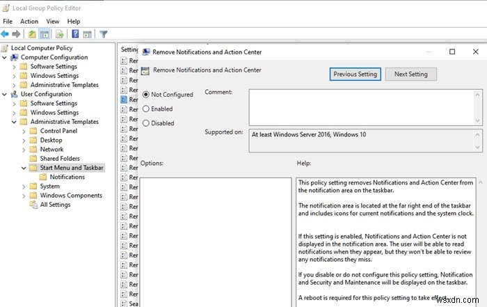 Windows 10 Action Center गायब - इसे वापस कैसे लाएं