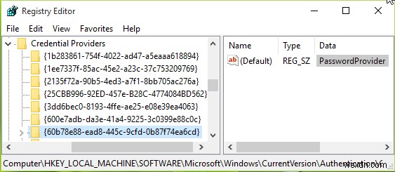 Windows 11/10 में डिफ़ॉल्ट क्रेडेंशियल प्रोवाइडर कैसे असाइन करें