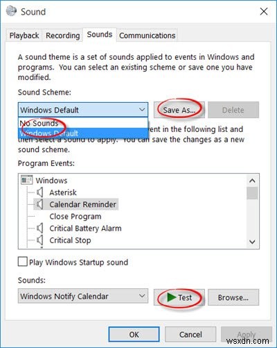 Windows 10 में नोटिफिकेशन और सिस्टम साउंड कैसे बंद करें