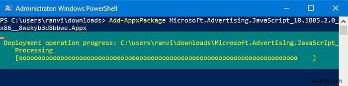 PowerShell का उपयोग करके विंडोज 11/10 में अनसाइन्ड .Appx ऐप पैकेज कैसे इंस्टॉल करें