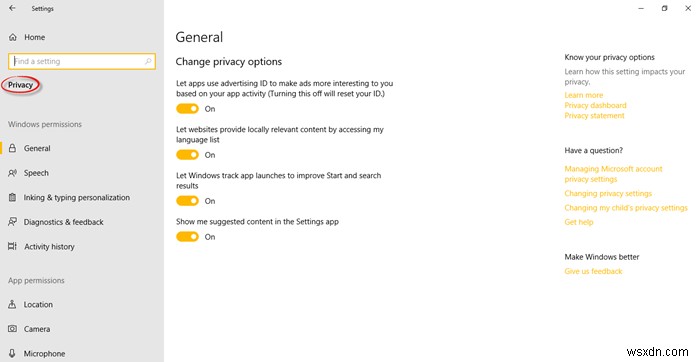 Windows 10 Settings को कैसे खोलें और उपयोग करें