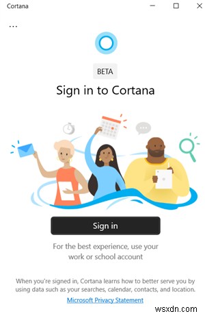 विंडोज 10 पर Cortana ऐप में साइन इन न कर पाने की समस्या ठीक करें