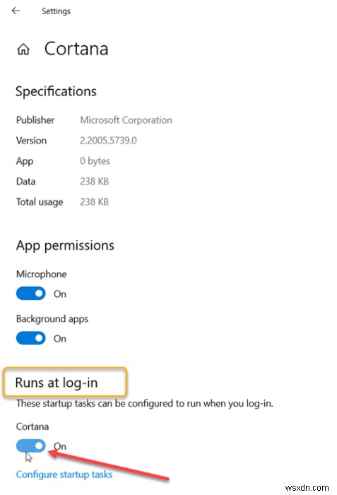 विंडोज 10 के साथ Cortana को ऑटो-स्टार्ट होने से कैसे अक्षम करें