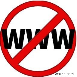 Windows 10 पर Chrome, Edge, Firefox में वेबसाइट ब्लॉक या ब्लैकलिस्ट कैसे करें