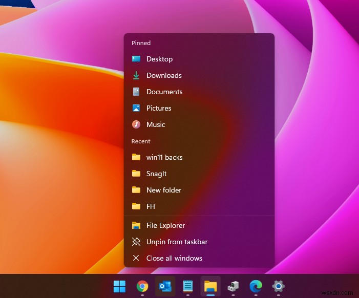 Windows 11/10 में जंप लिस्ट फीचर का उपयोग कैसे करें