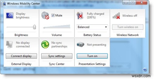 Windows 10 में प्रेजेंटेशन सेटिंग्स का उपयोग करके लैपटॉप को प्रेजेंटेशन के दौरान स्लीप होने से रोकें
