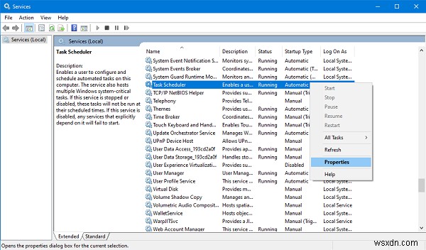Windows 11/10 में टास्क शेड्यूलर प्रोग्राम नहीं चला रहा या शुरू नहीं कर रहा