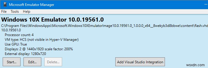 Windows 10 पर Windows 10X एमुलेटर कैसे इंस्टॉल करें
