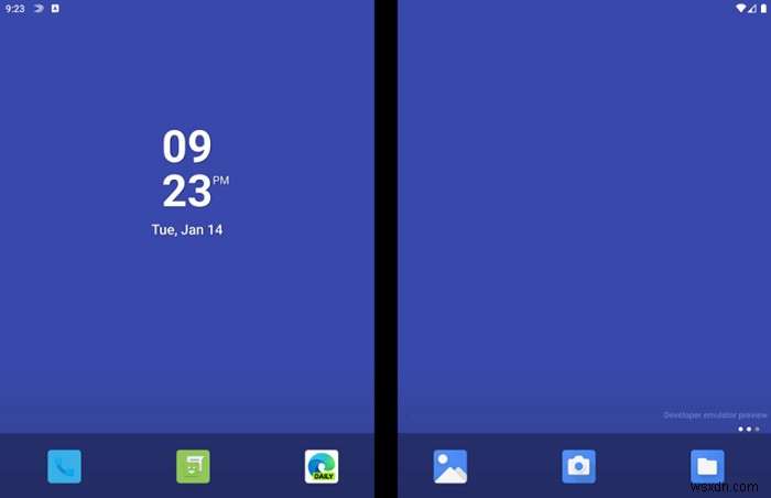 Windows 10X एमुलेटर न्यूनतम हार्डवेयर और सॉफ्टवेयर आवश्यकताएं