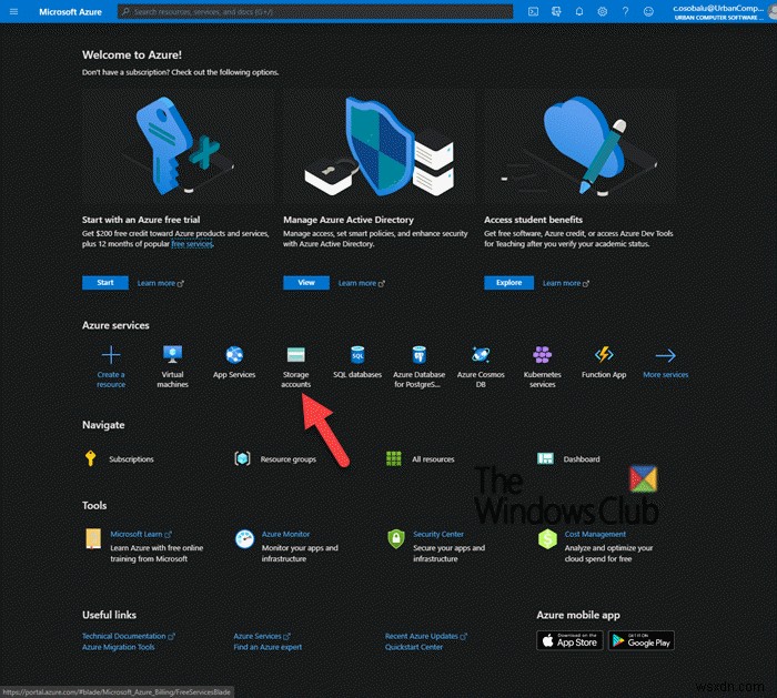 Windows-आधारित Azure VMs पर इन-प्लेस अपग्रेड समर्थित नहीं है
