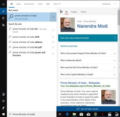 Windows 10 पर Cortana वेब पूर्वावलोकन काम नहीं कर रहा