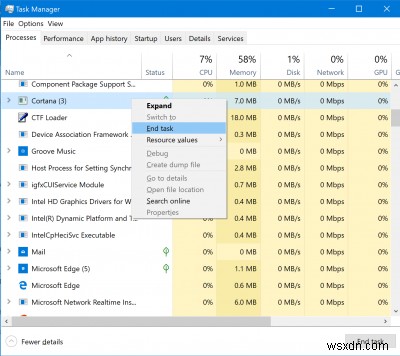 Windows 10 पर Cortana वेब पूर्वावलोकन काम नहीं कर रहा