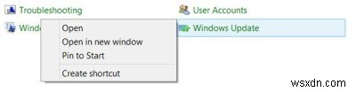 Windows 10 में Windows Update को स्टार्ट मेनू या टास्कबार पर पिन कैसे करें