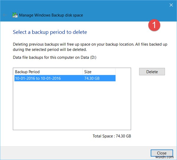 Windows 10 में सिस्टम इमेज और बैकअप कैसे हटाएं