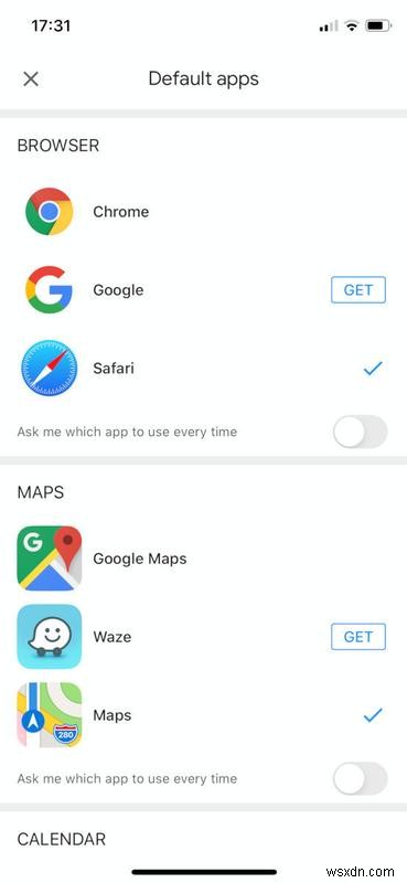 iPhone पर डिफ़ॉल्ट ऐप्स कैसे बदलें (iOS 14 और iOS 13 में)