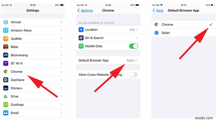 iPhone पर डिफ़ॉल्ट ऐप्स कैसे बदलें (iOS 14 और iOS 13 में)