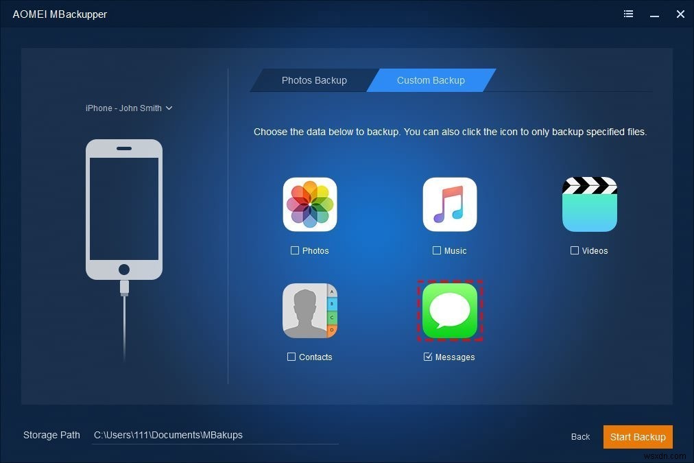 iPhone 7, 8, X, 11, 12, 13 पर टेक्स्ट मैसेज का बैकअप कैसे लें