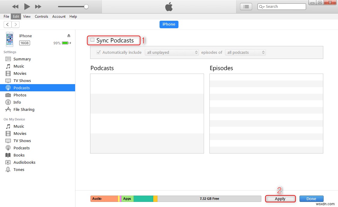 iPhone/iPad पर मीडिया सिंक ऑप्शन कैसे बदलें: स्टोरेज खाली करें