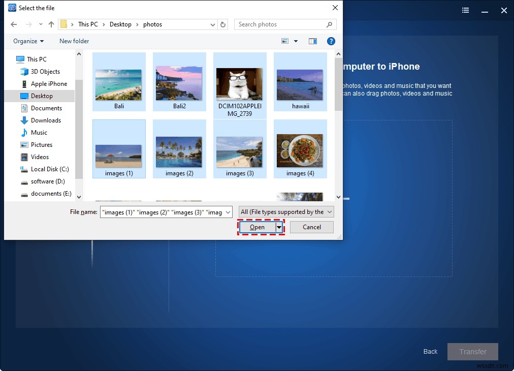 iCloud के साथ या बिना iPhone से iPad में फोटो ट्रांसफर करें