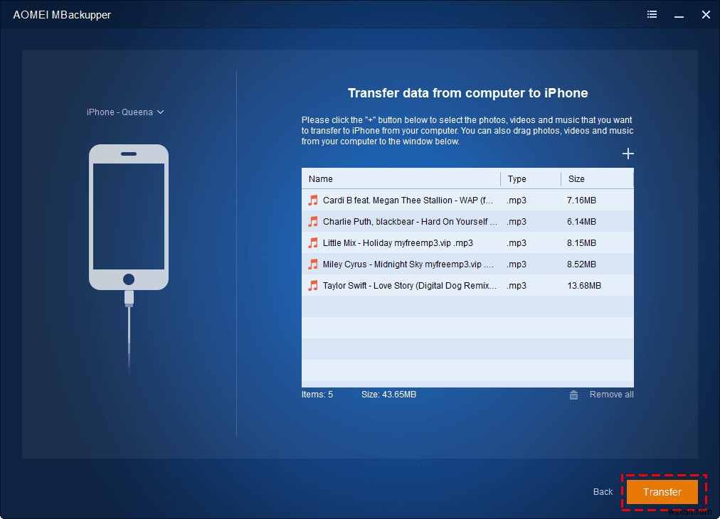 iPod से iPhone 12/11 में संगीत कैसे ट्रांसफर करें?