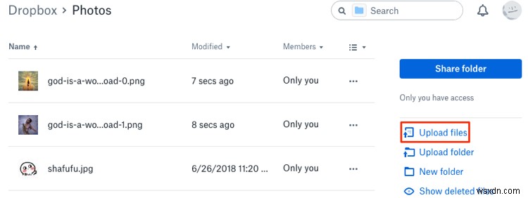 कंप्यूटर पर आईफोन से Dropbox पर फोटो अपलोड कैसे करें?