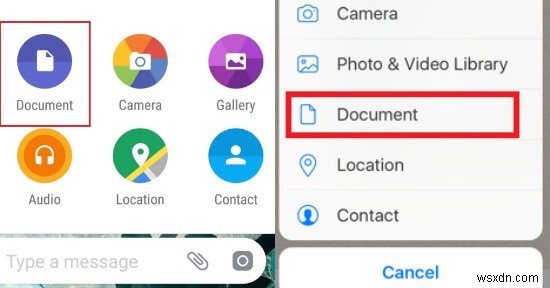 WhatsApp पर फोटो को डॉक्यूमेंट के रूप में कैसे भेजें