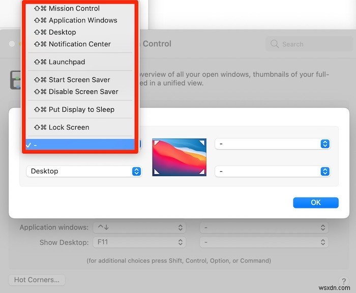 macOS हॉट कॉर्नर का उपयोग कैसे करें