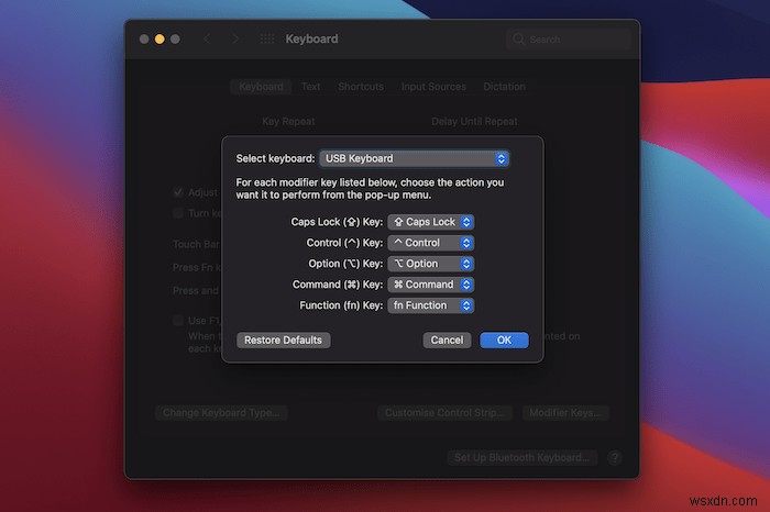 अपने MacBook के साथ एक सामान्य USB कीबोर्ड कैसे सेट करें