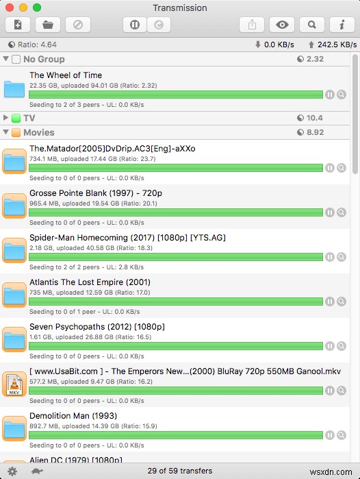 macOS के लिए 5 शीर्ष BitTorrent क्लाइंट