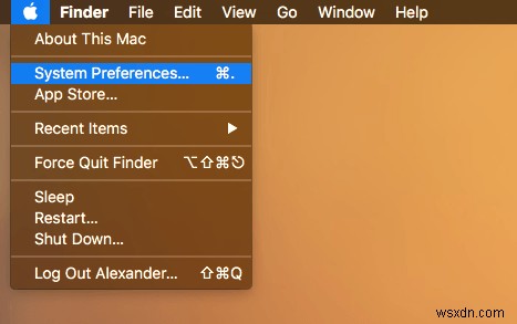 macOS में संदर्भ मेनू को कैसे संपादित करें