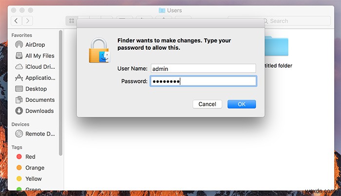 macOS पर अपने होम फ़ोल्डर का नाम कैसे बदलें