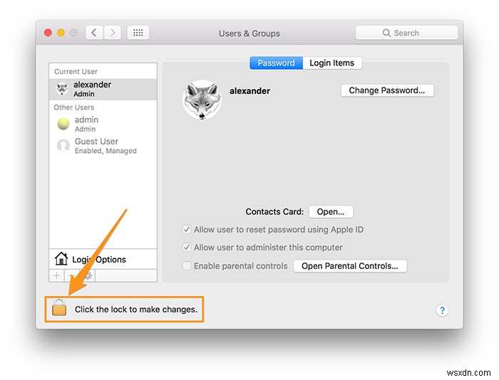 macOS पर अपने होम फ़ोल्डर का नाम कैसे बदलें