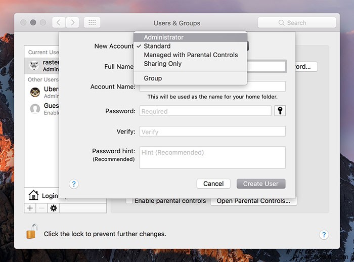 macOS पर अपने होम फ़ोल्डर का नाम कैसे बदलें