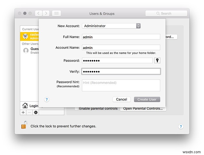 macOS पर अपने होम फ़ोल्डर का नाम कैसे बदलें