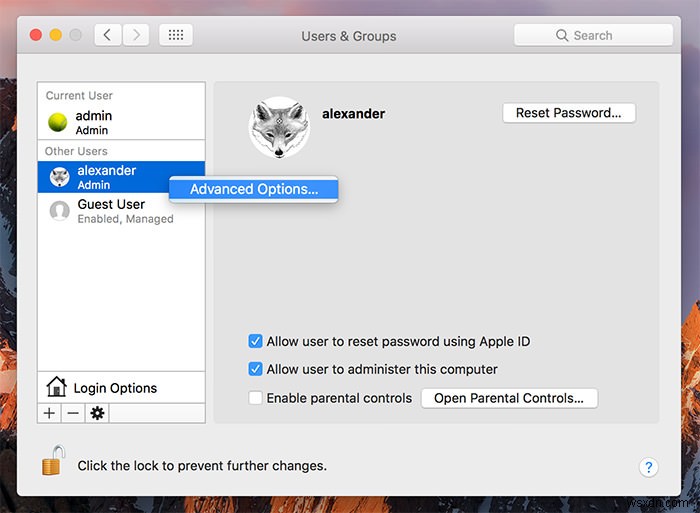 macOS पर अपने होम फ़ोल्डर का नाम कैसे बदलें