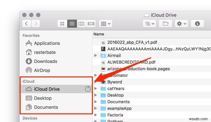 macOS Sierra में iCloud डेस्कटॉप और डॉक्यूमेंट्स सिंकिंग समस्याओं को ठीक करना