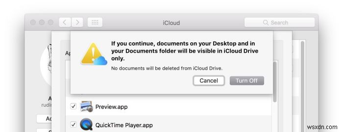 macOS Sierra में iCloud डेस्कटॉप और डॉक्यूमेंट्स सिंकिंग समस्याओं को ठीक करना